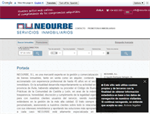 Tablet Screenshot of neourbe.com